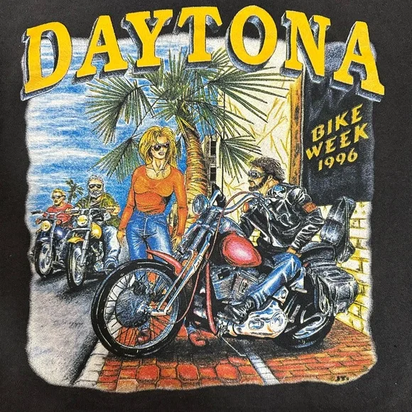 Daytona Harley Bike Week Hoodie - Picture 4 of 4